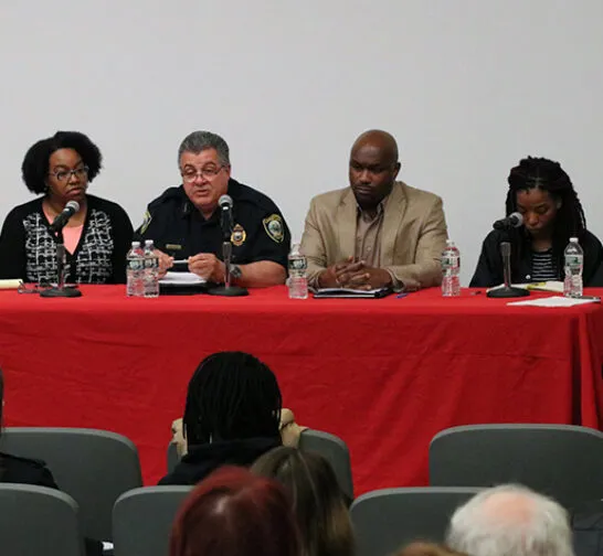School to prison pipeline panel